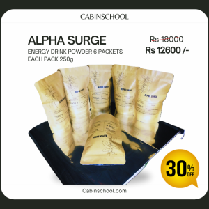 Alpha Surge Energy Drink Powder | 100% Ayurvedic | Herbal Testosterone Booster | Built for Brahmacharis, Athletes & HighPerforming Men | 6 Packs